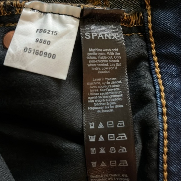 Spanx High Rise Straight Jeans Size 32 - Picture 13 of 16